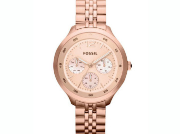 Pulseira de relógio Fossil ES3241 Aço inoxidável Rosado 16mm
